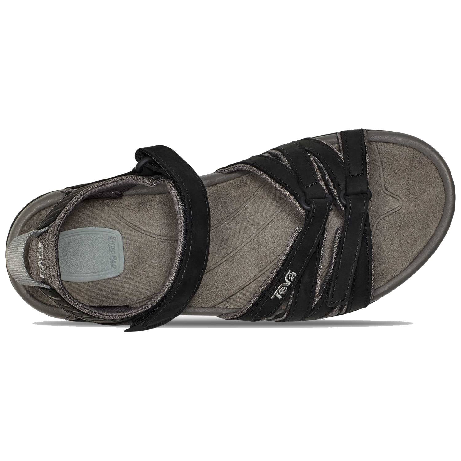 Teva Tirra Leather Women's Sandals, Black
