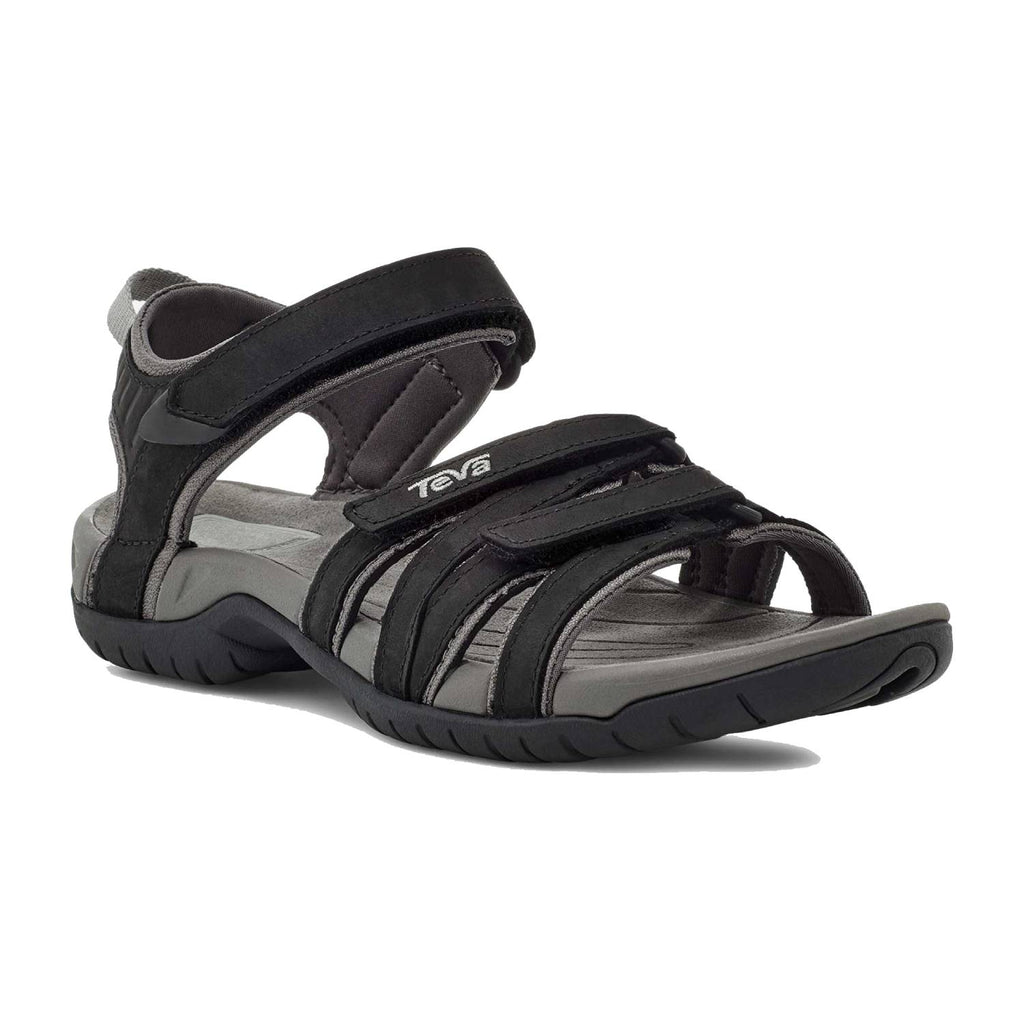 Teva Tirra Leather Women's Sandals, Black