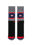 Stance USA Praise Crew Socks, Black