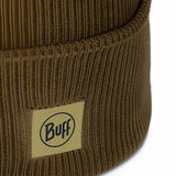 Buff CrossKnit Beanie, Brindle Brown