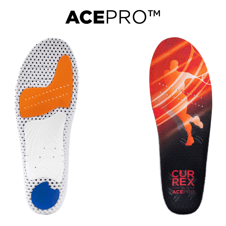 Currex AcePro | Dynamic Insoles for Padel/Tennis - Low