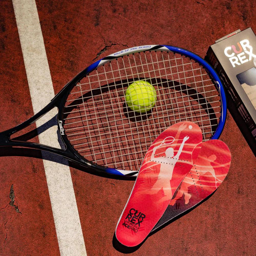 Currex AcePro | Dynamic Insoles for Padel/Tennis - Low