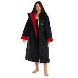 Dryrobe Advance Long Sleeve, Black Red