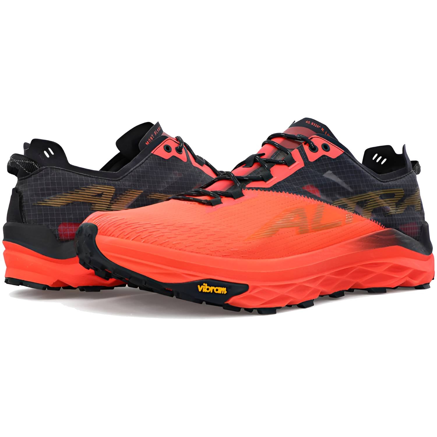 Altra Mont Blanc Men's Trail Running Shoes, Coral/Black