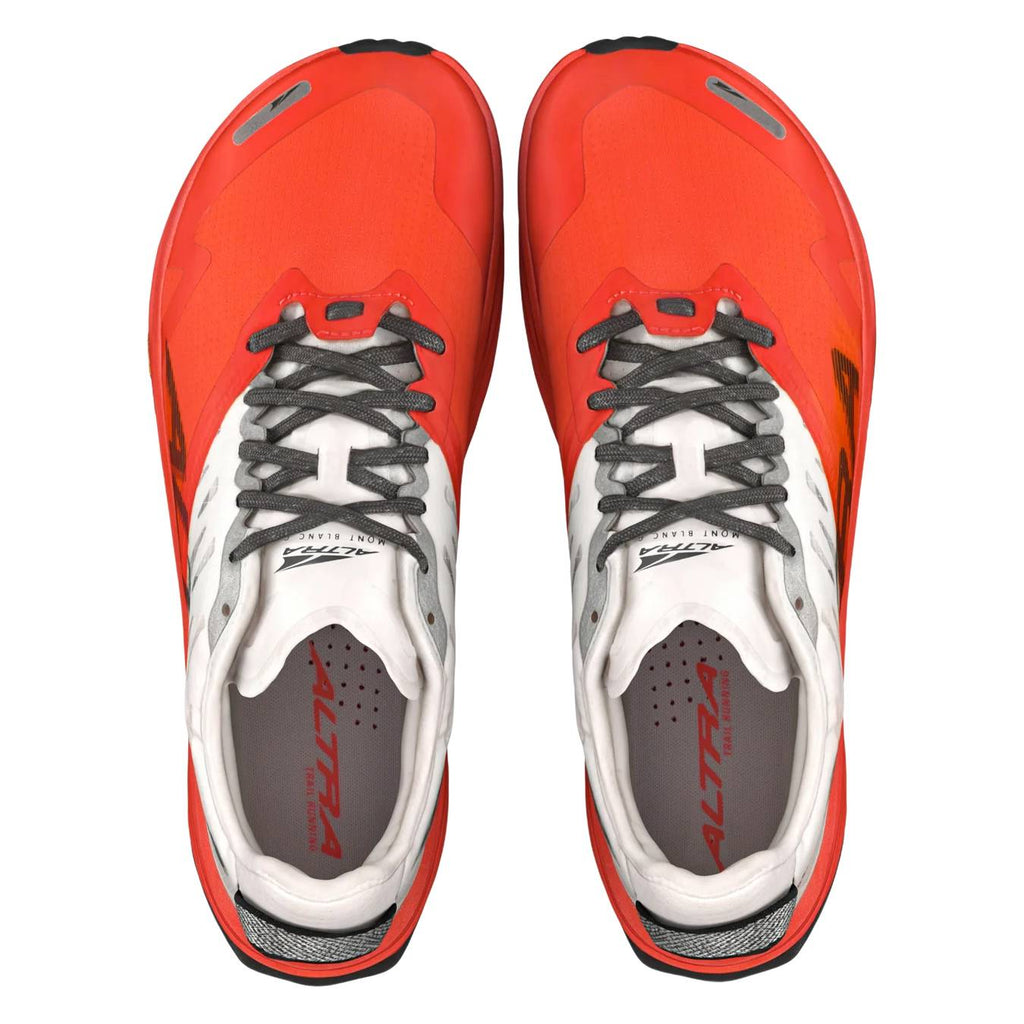 Altra Mont Blanc Carbon Men's Running Shoes, White/Coral