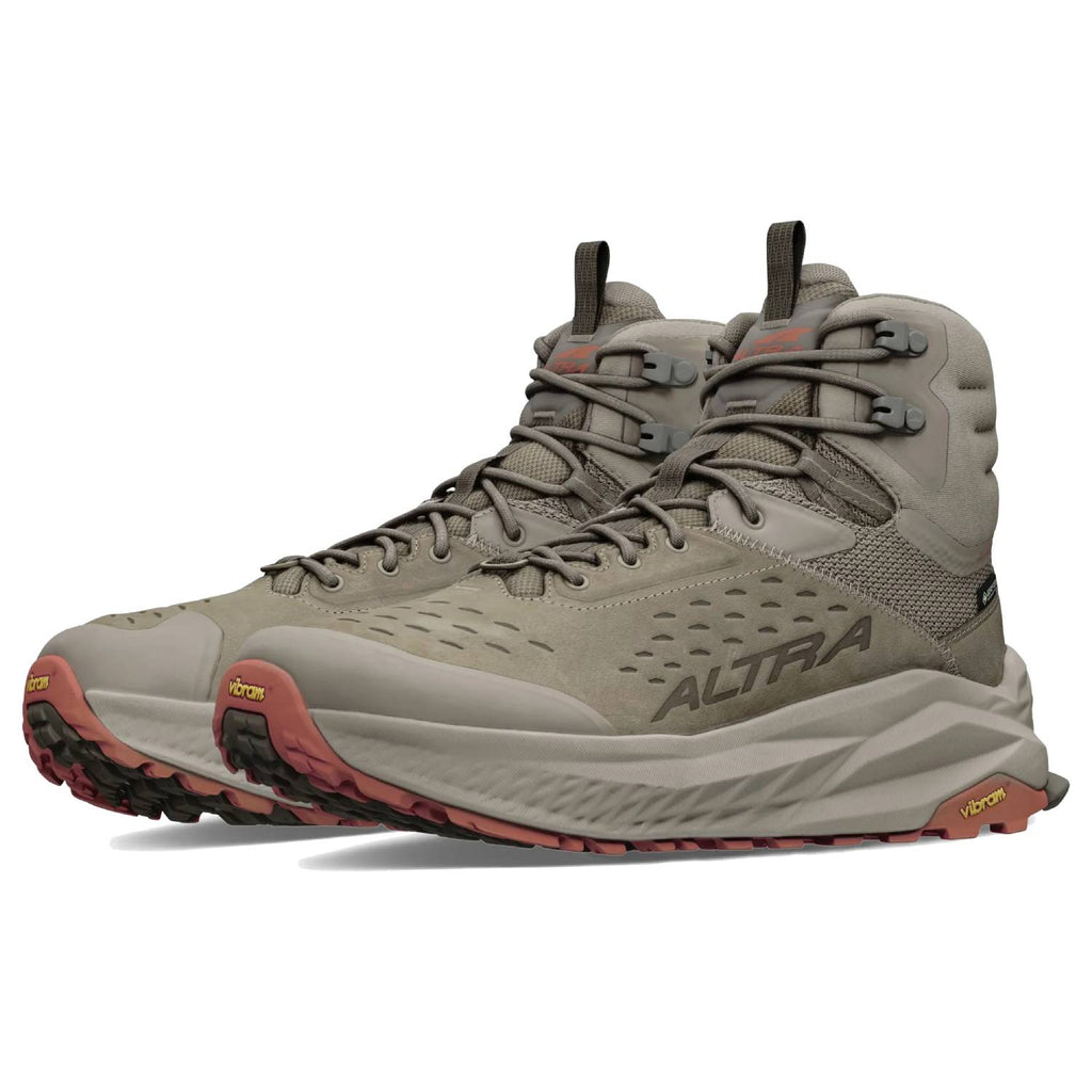 Altra Olympus Hike Mid GTX Men's Hiking Boot, Brown/Taupe