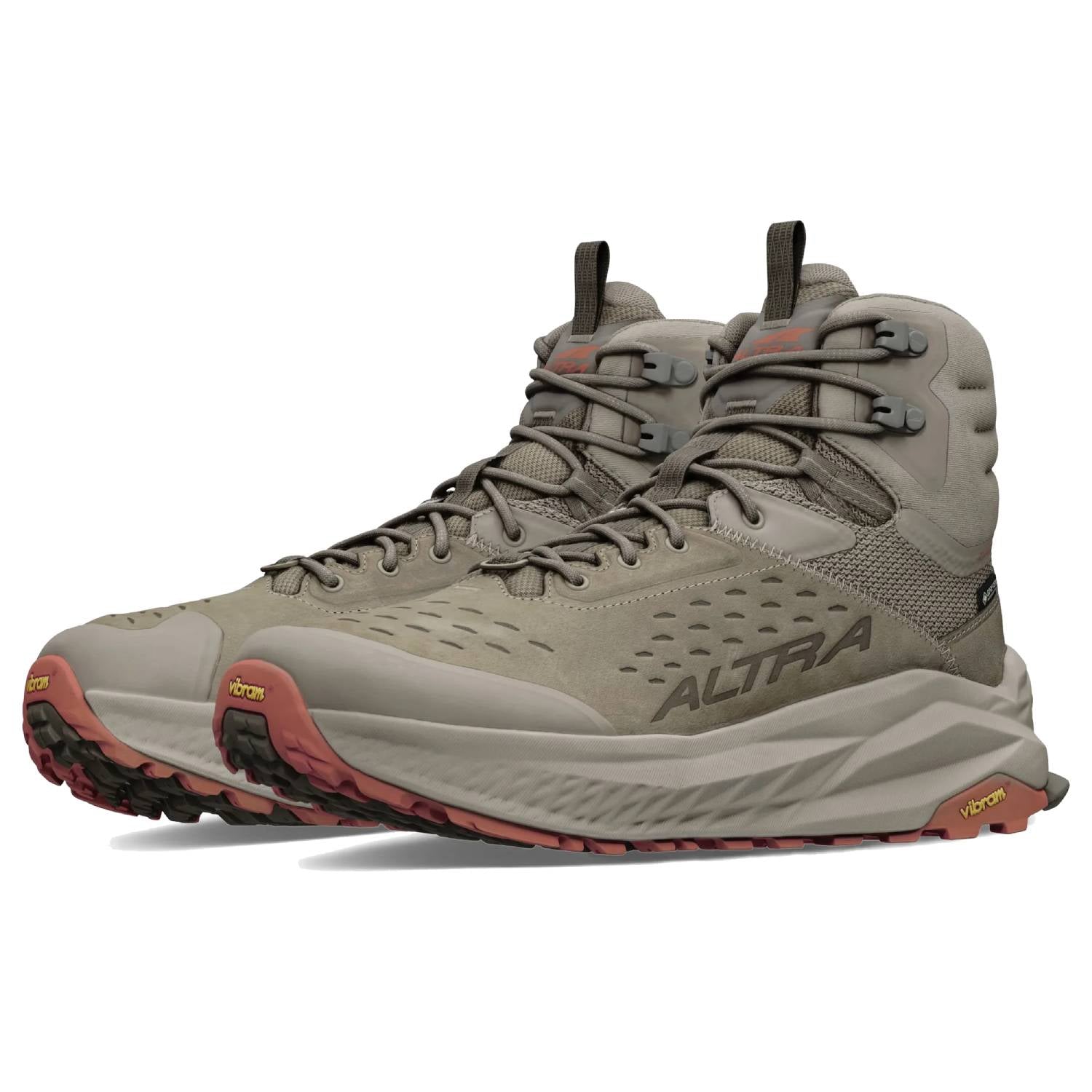 Altra Olympus Hike Mid GTX Men's Hiking Boot, Brown/Taupe