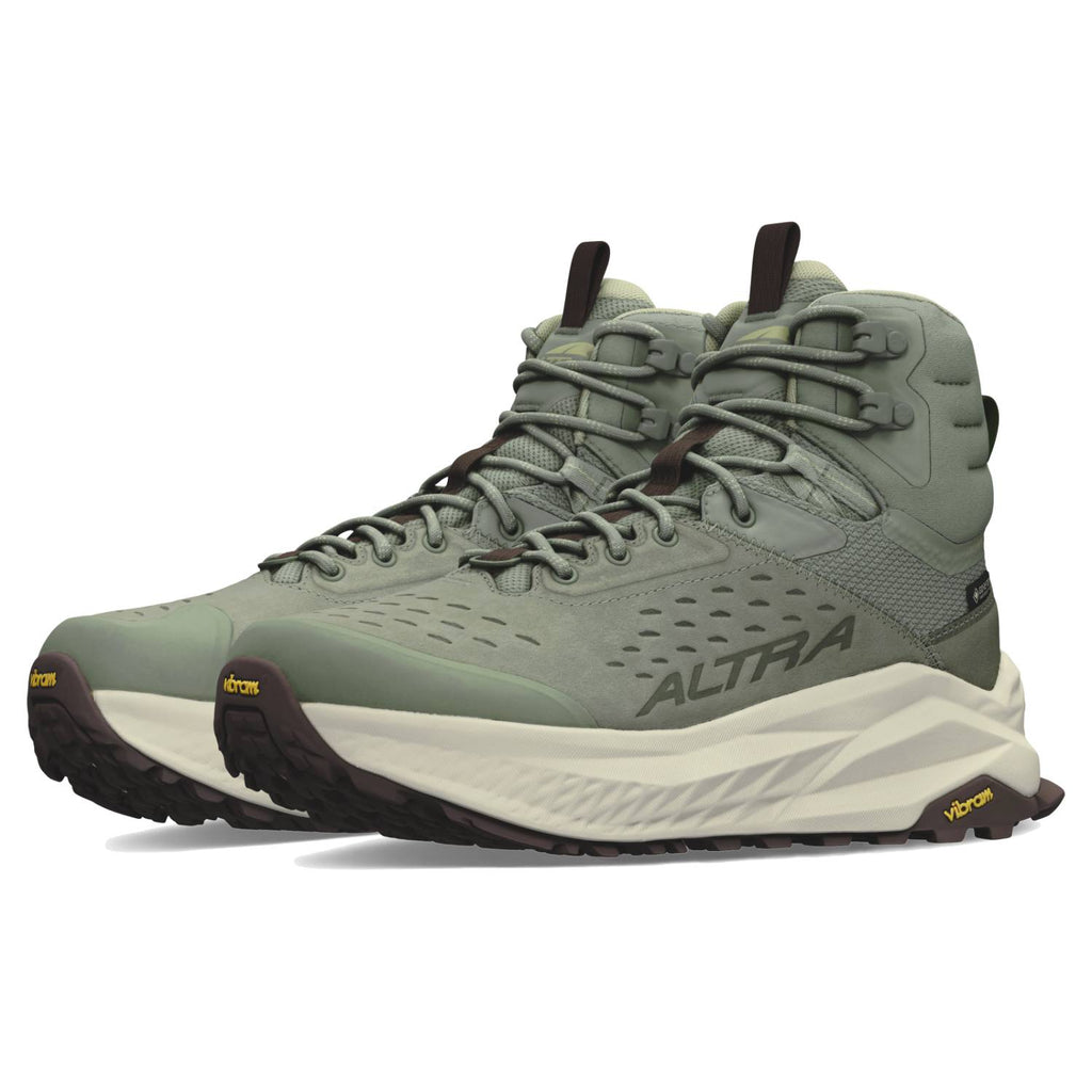 Altra Olympus 6 Hike Mid GTX Women's Hiking Boot, Dusty Olive