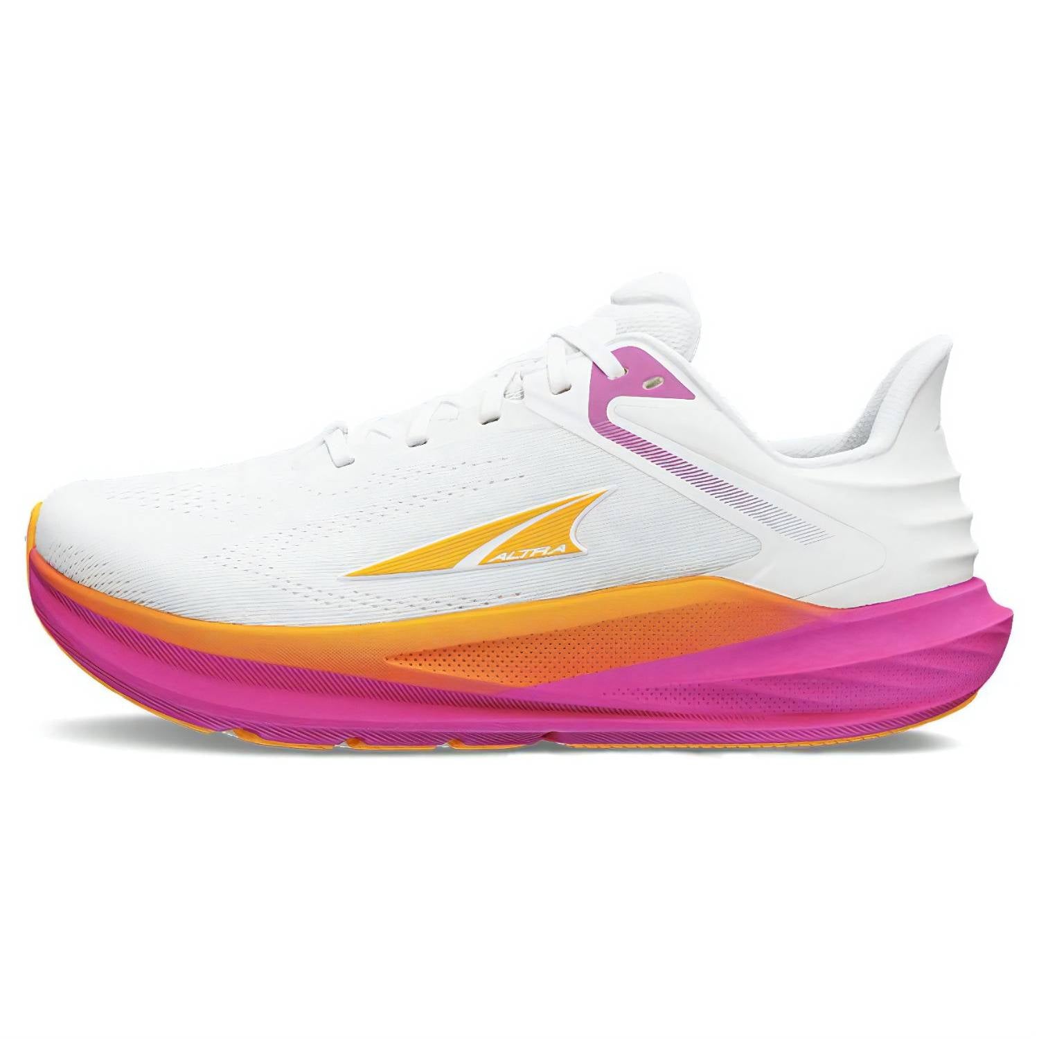 Altra Torin 8 Women's Running Shoes, White/Orange Main image