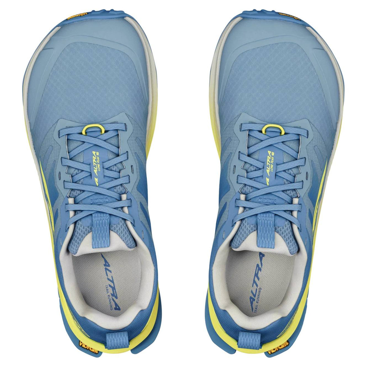 Altra Lone Peak 9+ Women's Trail Running Shoes, Blue/Lime