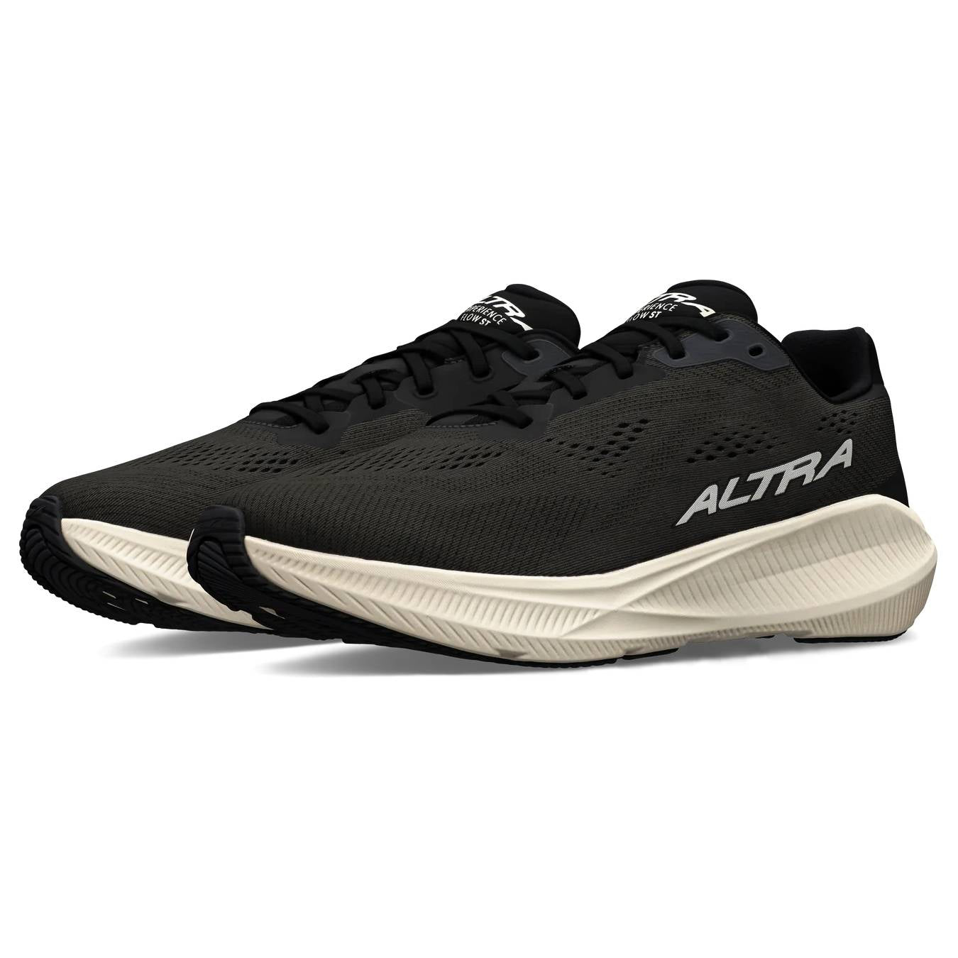 Altra Experience Flow ST Men's Running Shoes, Black/White