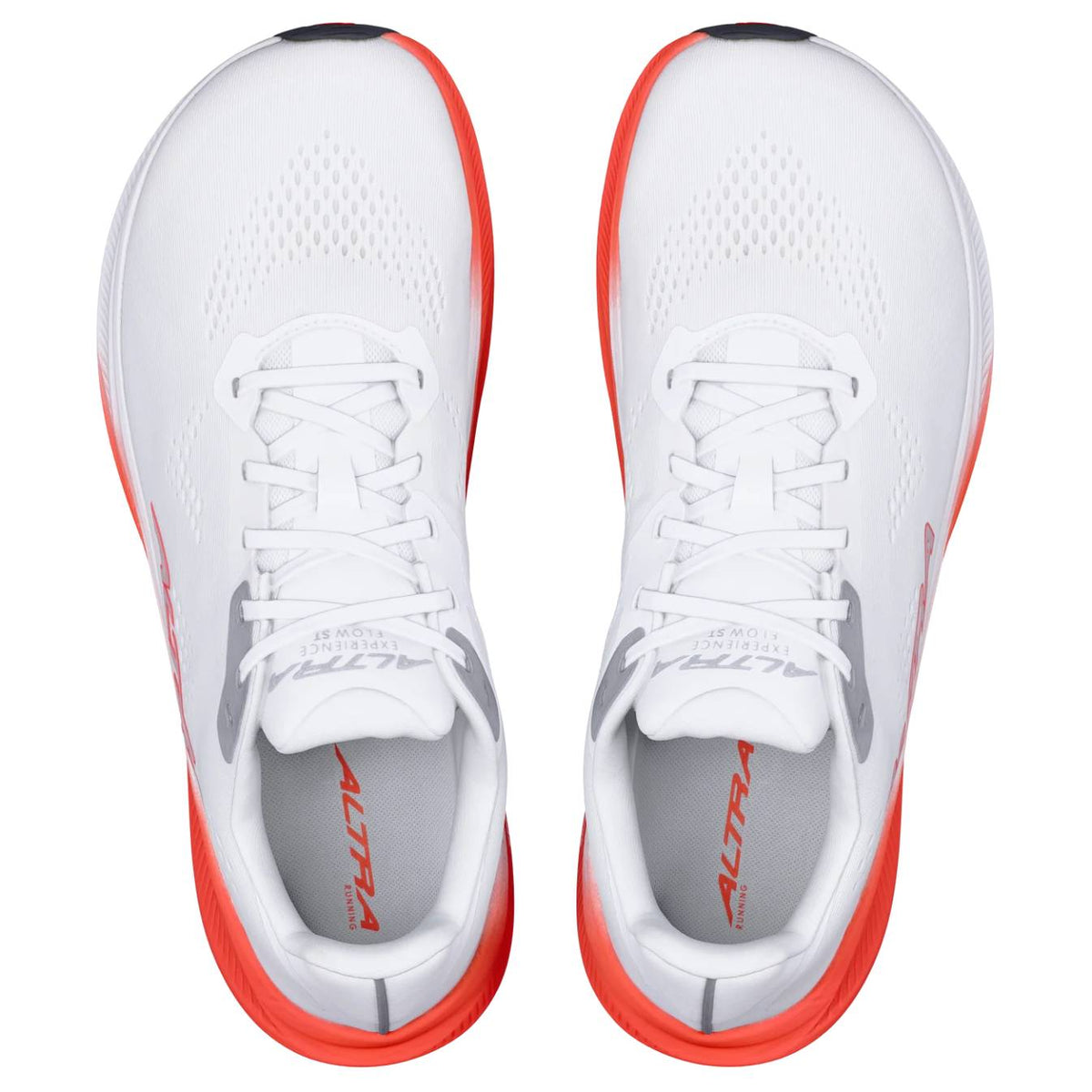 Altra Experience Flow ST Men's Running Shoes, White/Coral