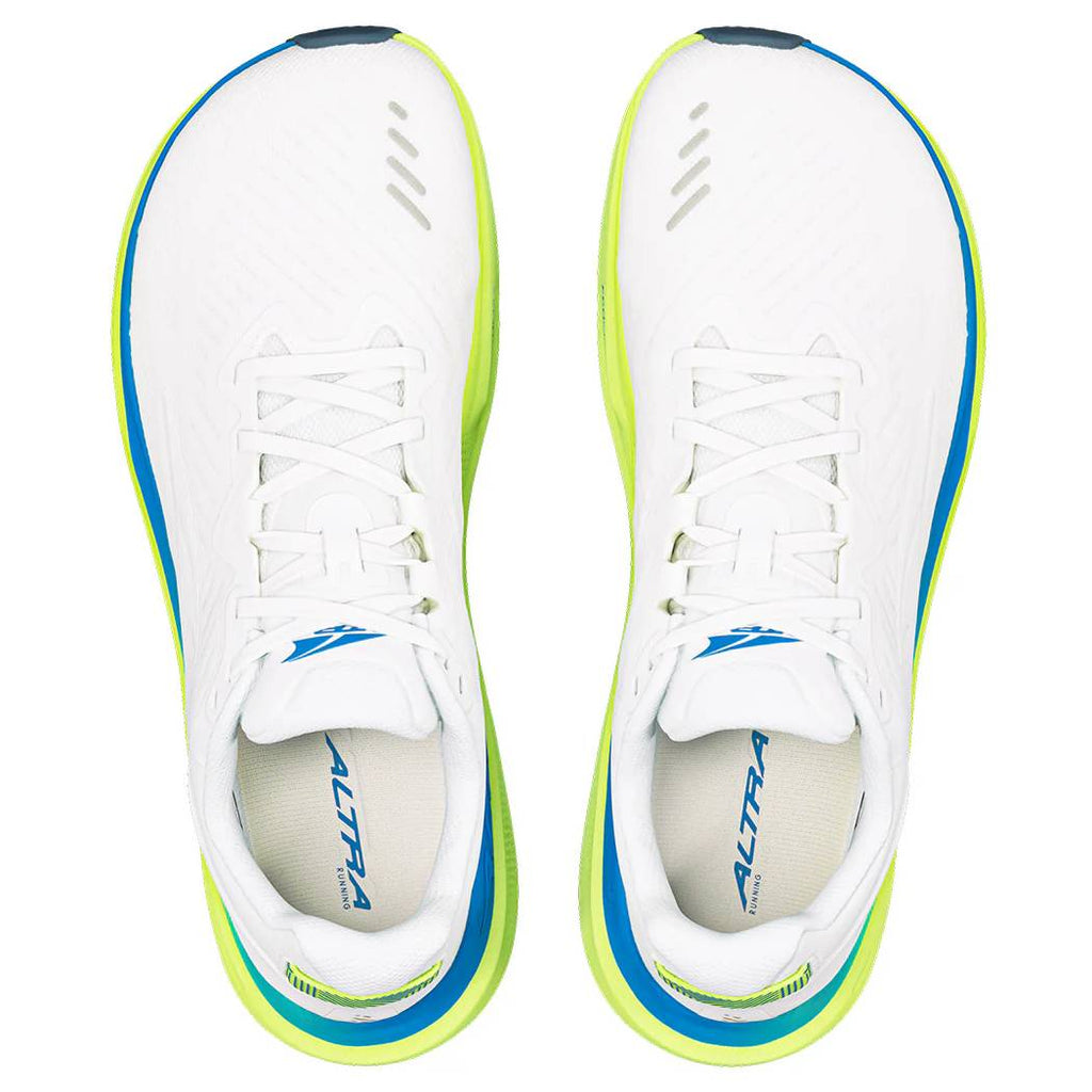 Altra Paradigm 8 Men's Running Shoes, White/Lime