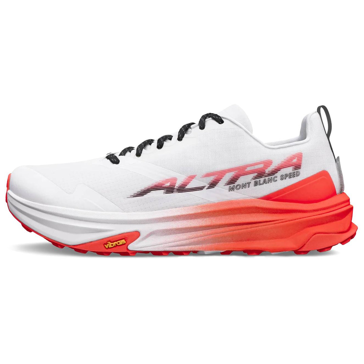 Altra Mont Blanc Speed Men's Trail Running Shoes, White/Red Main image