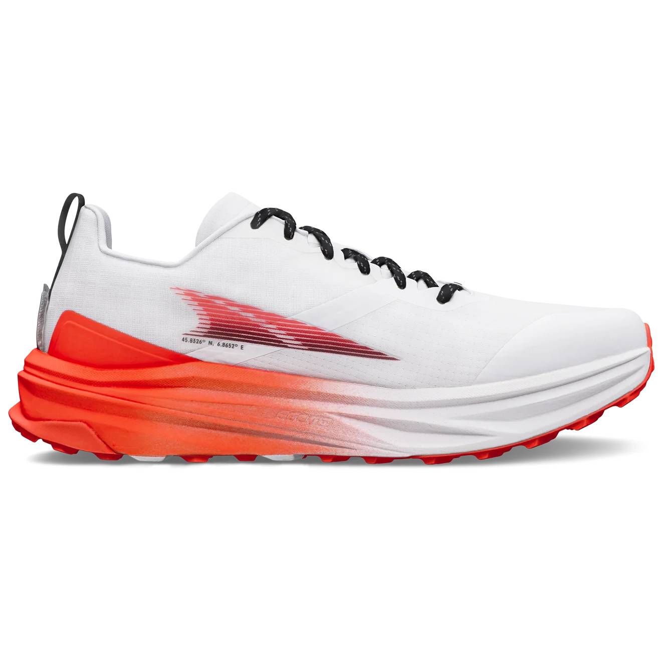 Altra Mont Blanc Speed Men's Trail Running Shoes, White/Red
