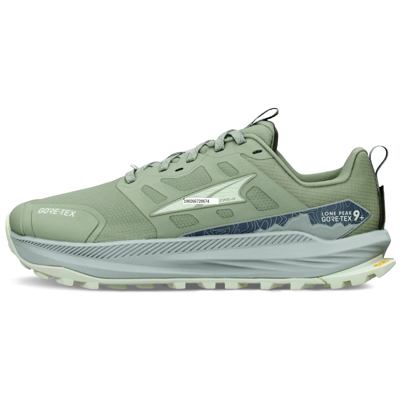 Altra Lone Peak 9+ GTX Women's Trail Running Shoes, Dusty Olive Main image