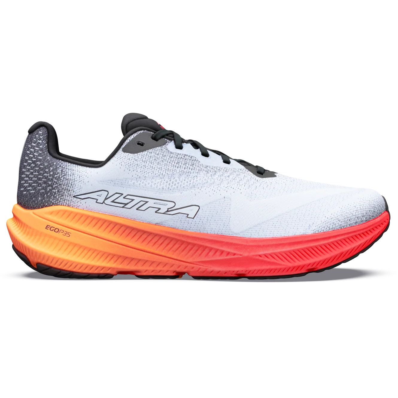 Altra Experience Flow 3 Men's Running Shoes, White/Black/Orange Pop Main image