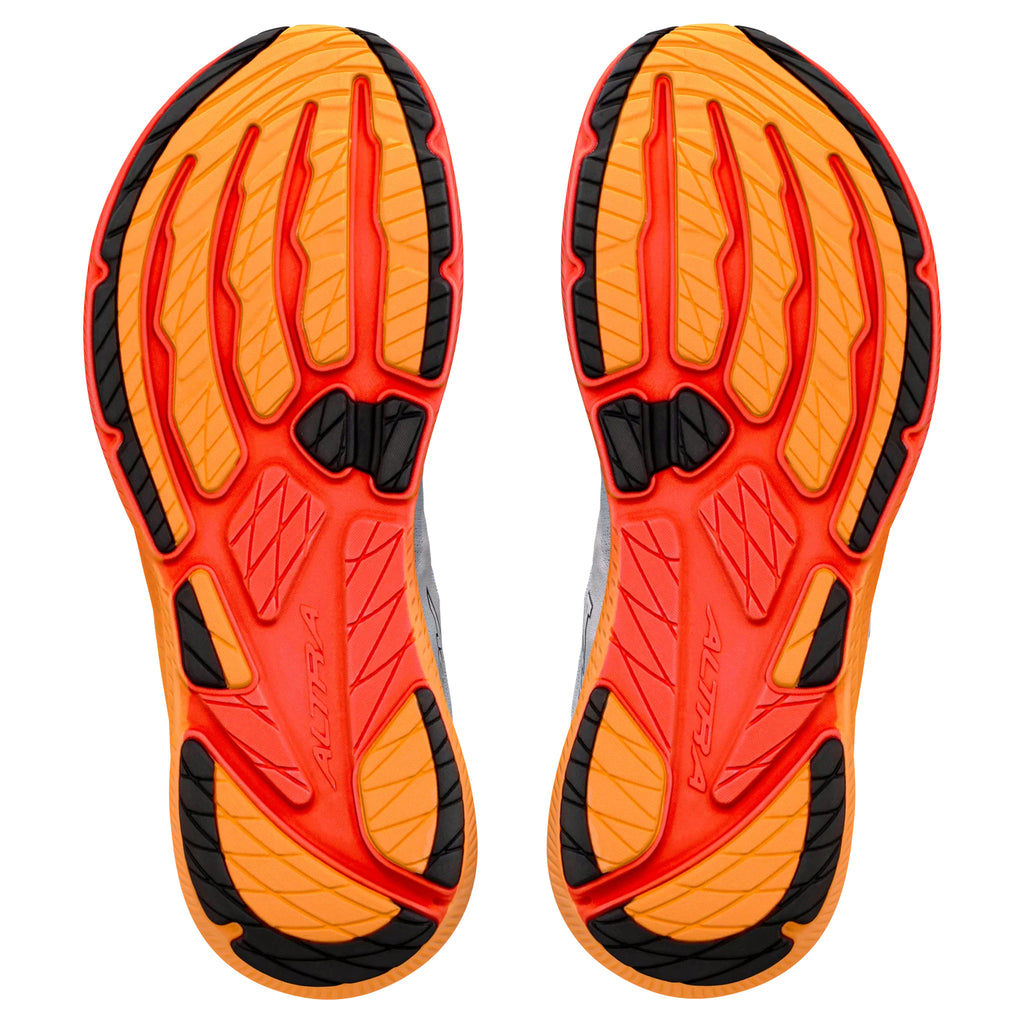 Altra Experience Flow 3 Men's Running Shoes, White/Black/Orange Pop