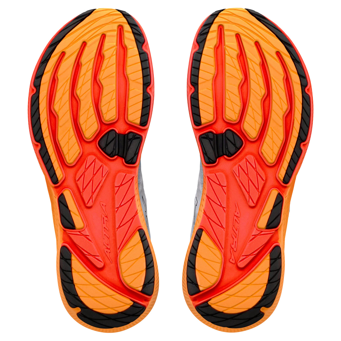 Altra Experience Flow 3 Men's Running Shoes, White/Black/Orange Pop