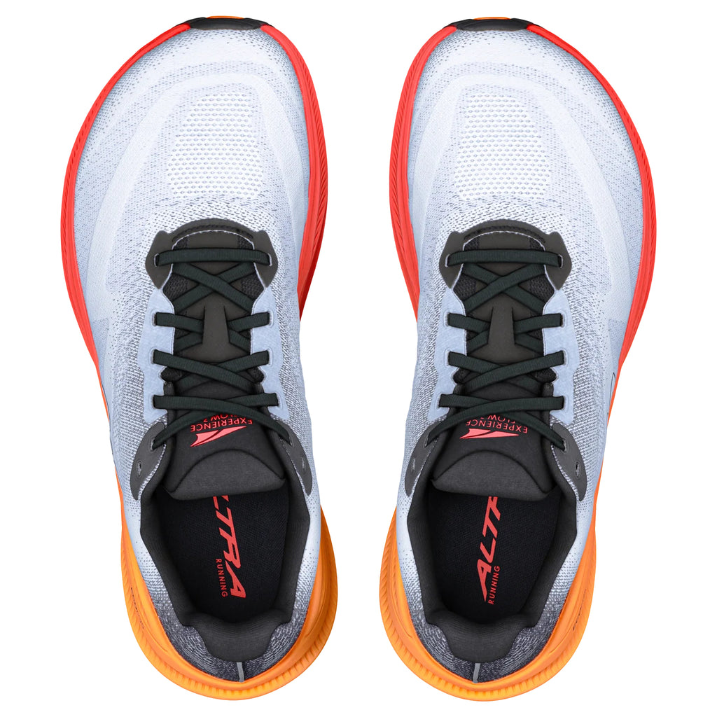 Altra Experience Flow 3 Men's Running Shoes, White/Black/Orange Pop