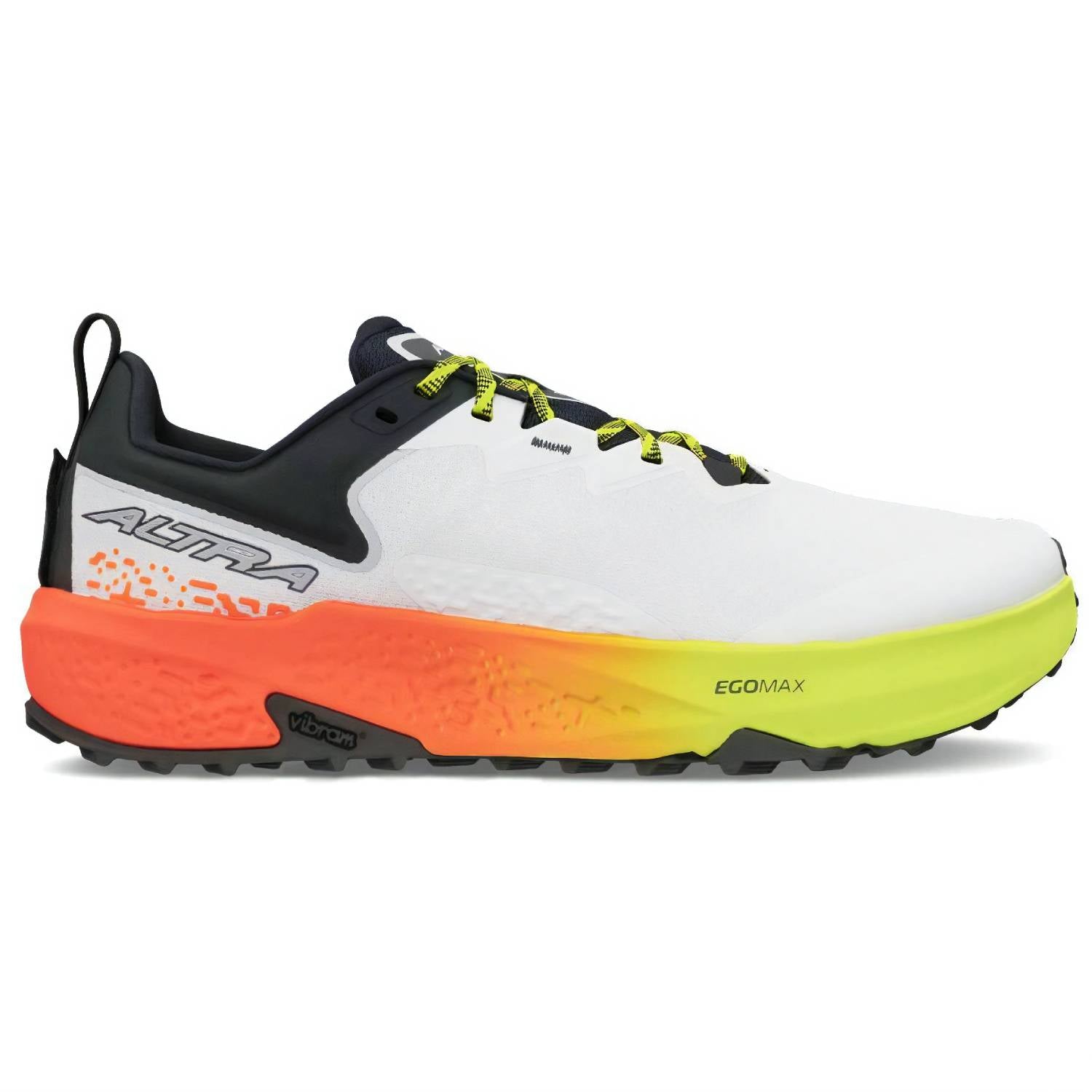 Altra Timp 6 Men's Trail Running Shoes, White/Lime Main image