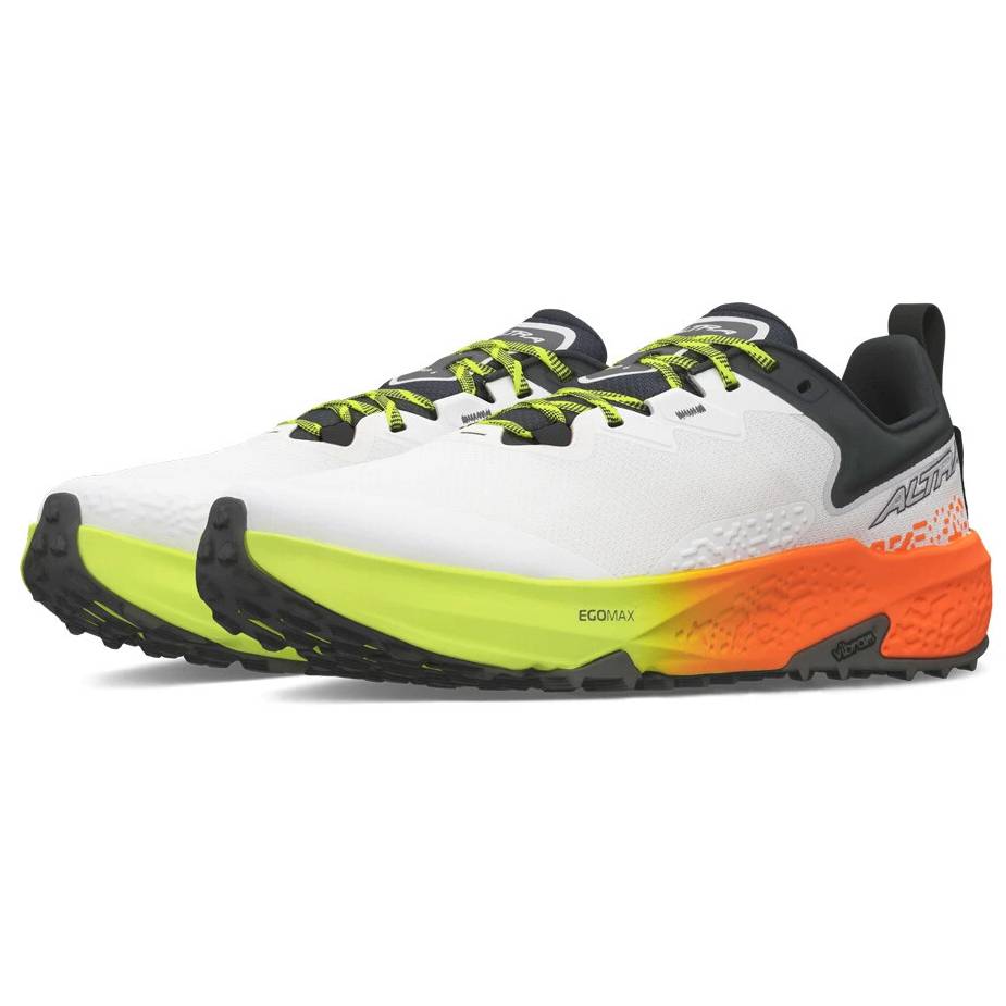 Altra Timp 6 Men's Trail Running Shoes, White/Lime