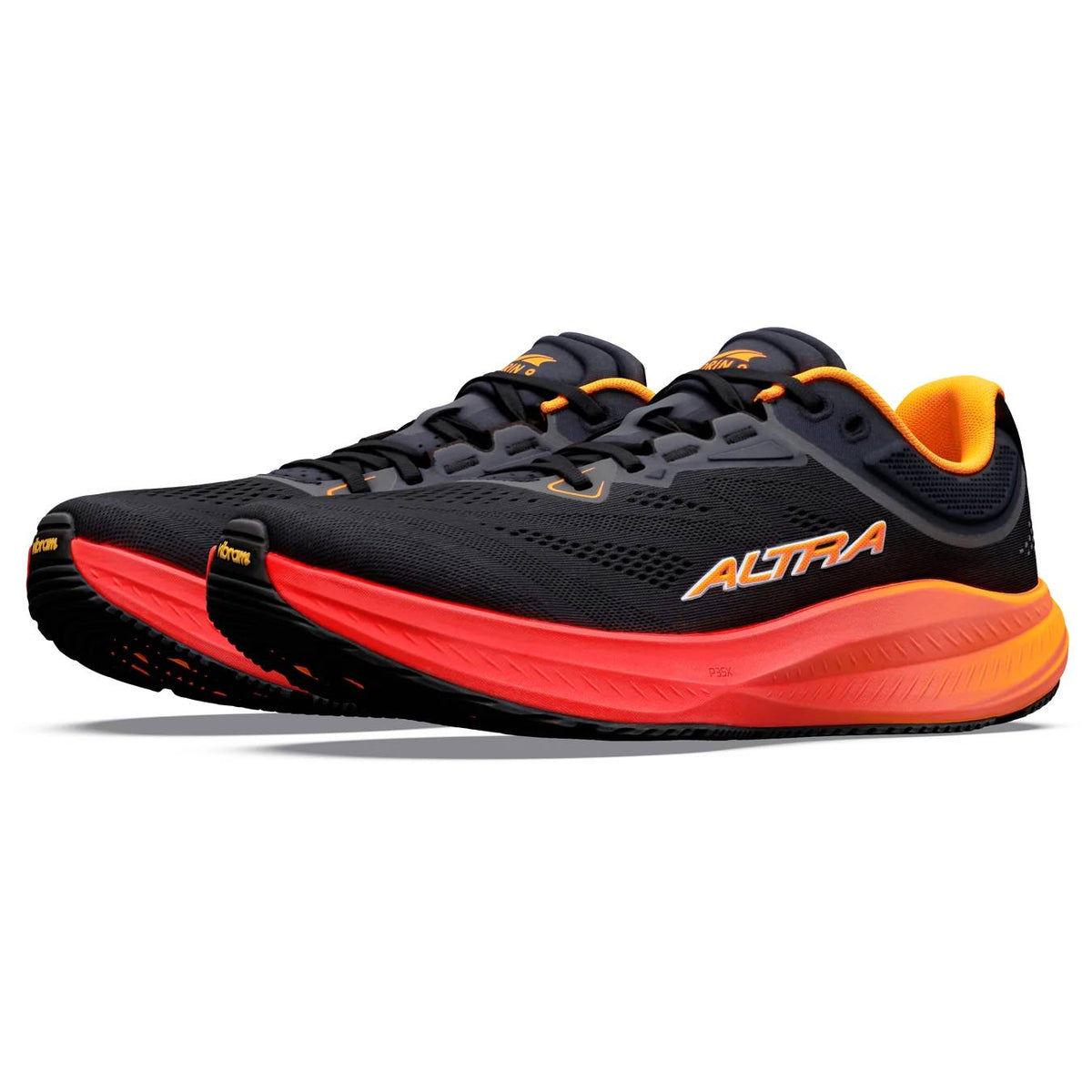 Altra Torin 9 Men's Running Shoes, Black/Orange Pop/Fiery Coral