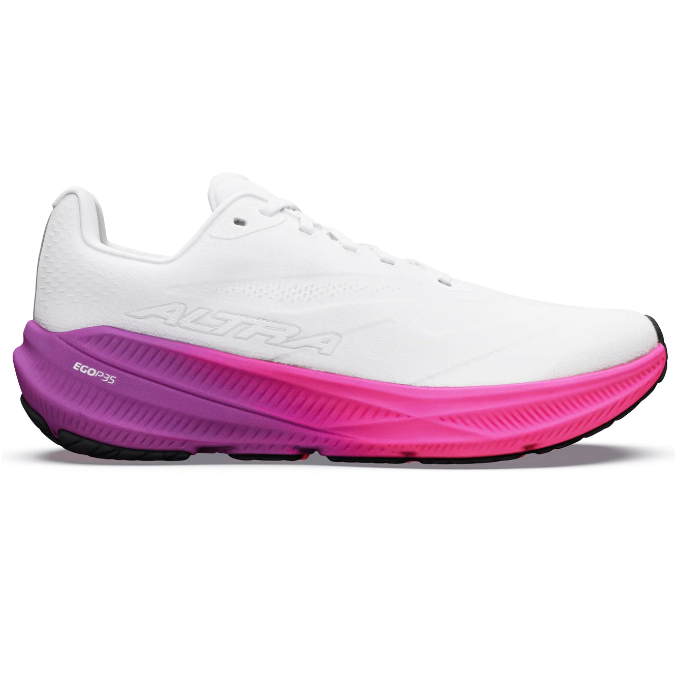 Altra Experience Flow 3 Women's Running Shoes, White/Purple Cactus Flower/Knockout Pink Main image