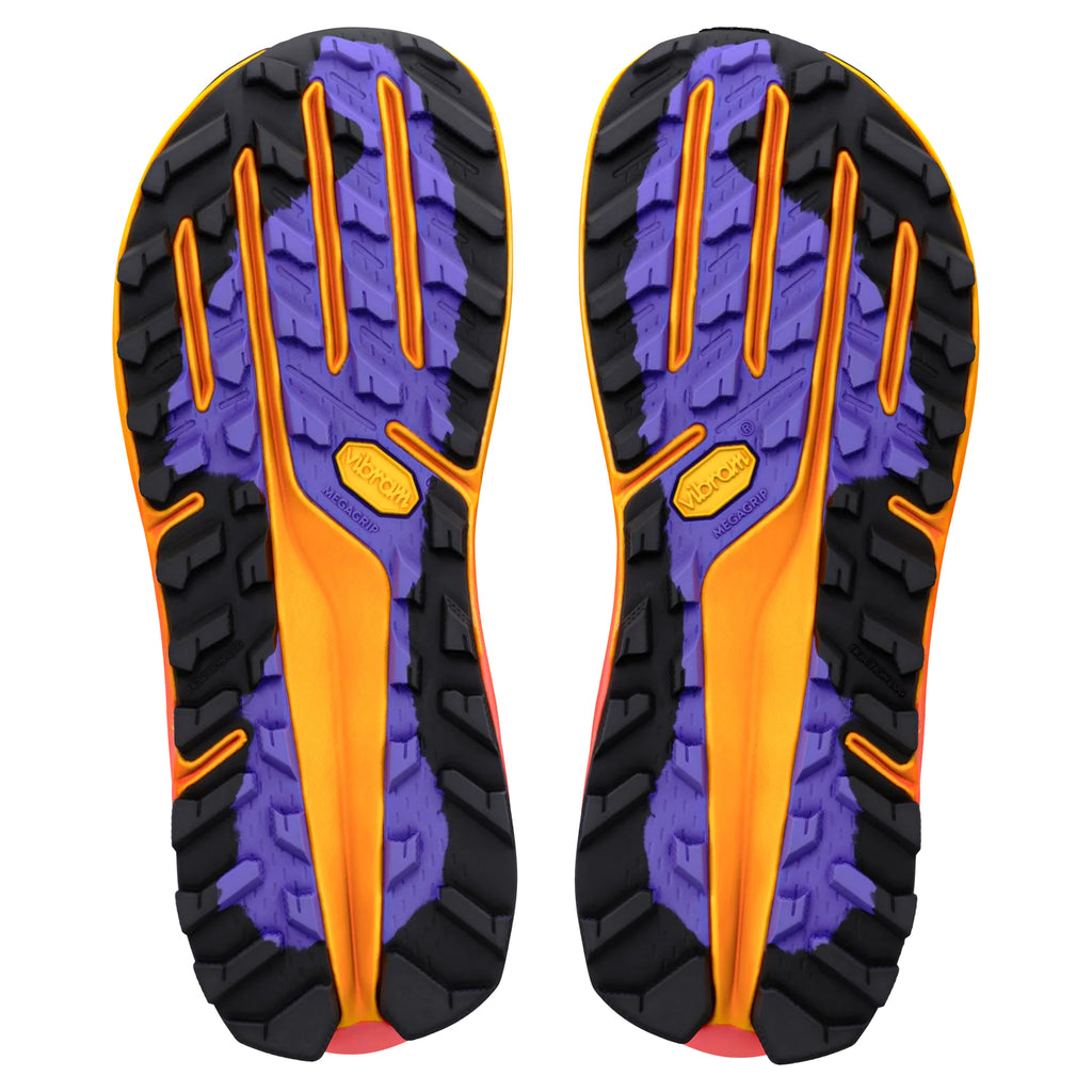 Altra Olympus 7 Women's Trail Running Shoes, Black/White/Purple