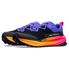 Altra Olympus 7 Women's Trail Running Shoes, Black/White/Purple