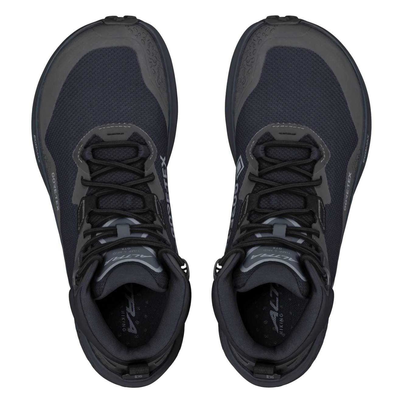 Altra Timp 6 Mid GTX Men's Hiking Boots, Black/Black