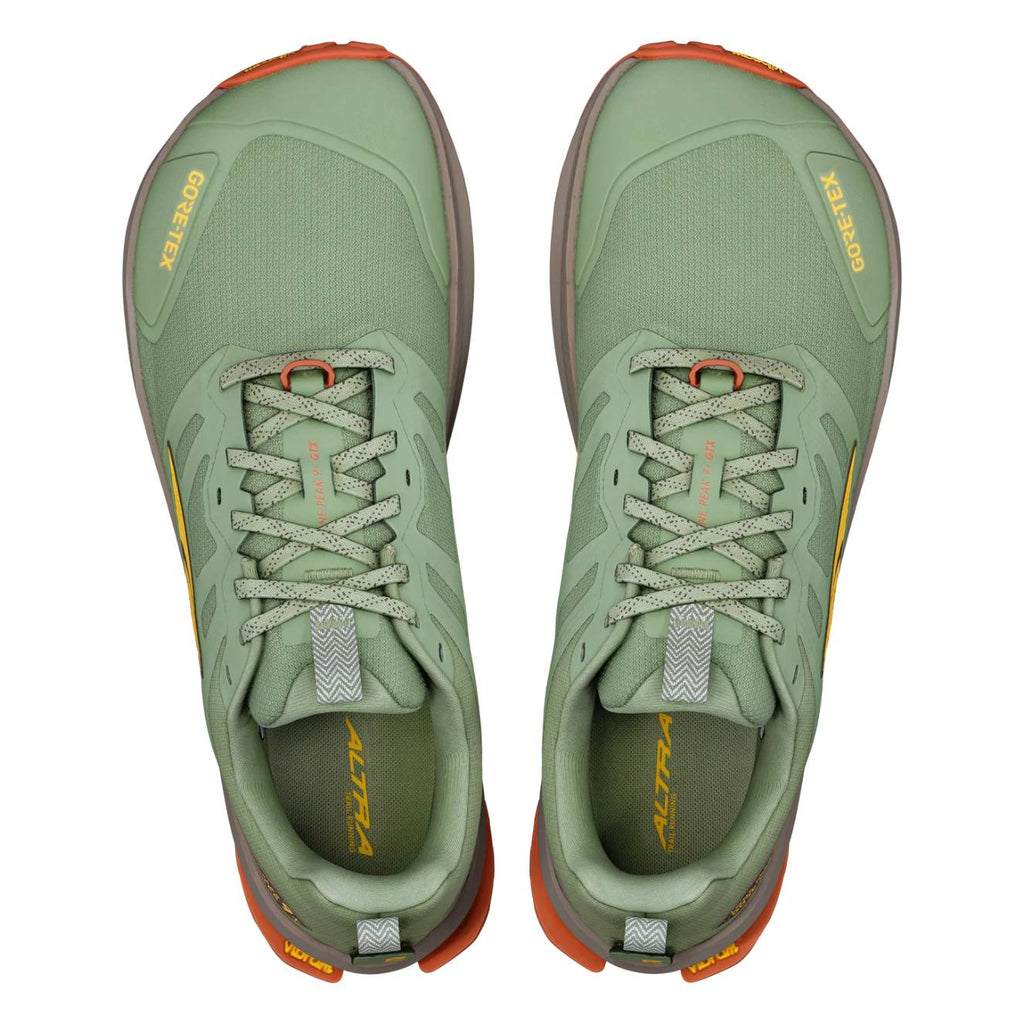 Altra Lone Peak 9+ GTX Men's Trail Running Shoes, Dusty Olive