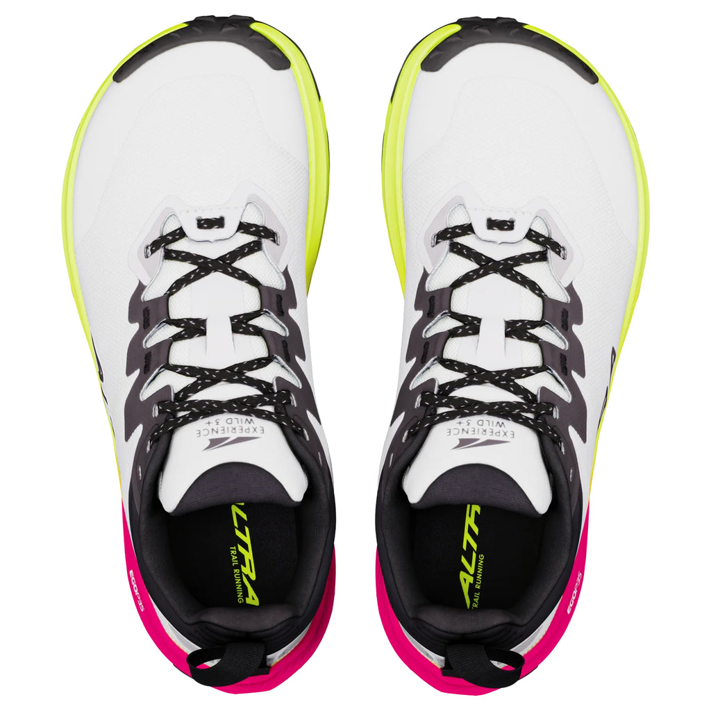 Altra Experience Wild 3+ Women's Trail Running Shoes, Ice/Black/Yellow