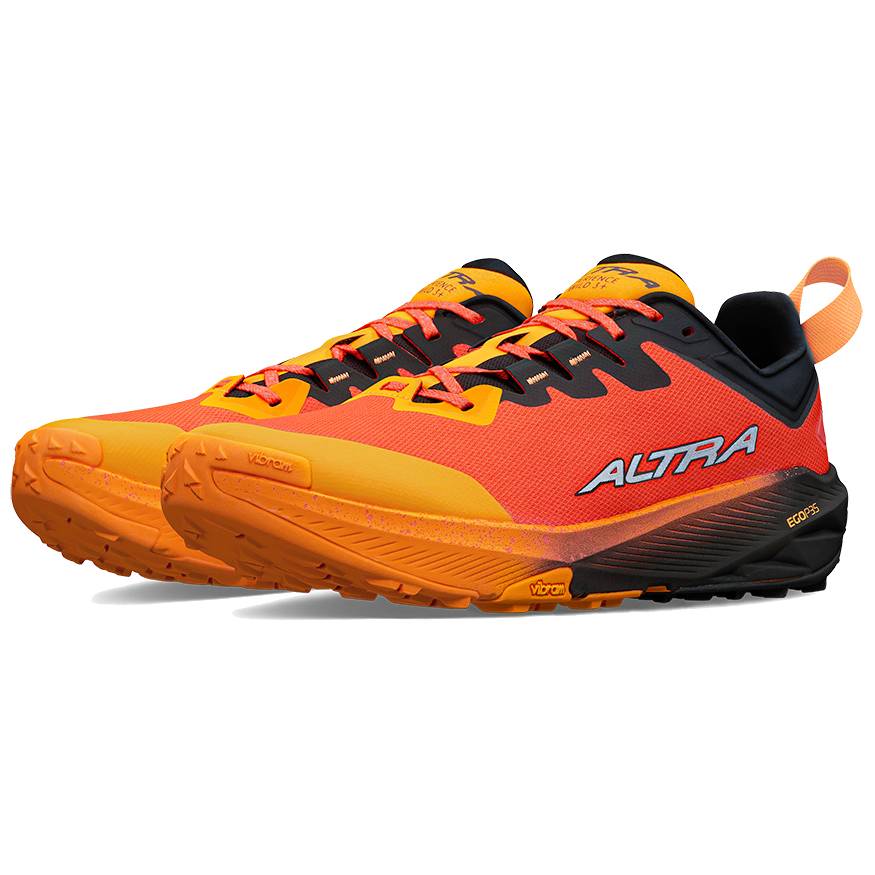 Altra Experience Wild 3+ Men's Trail Running Shoes, Black/Orange