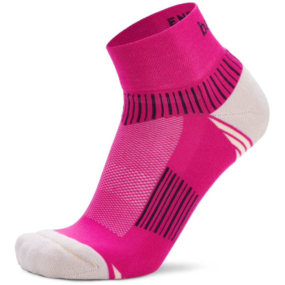Balega Enduro Re-Engineered Quarter Socks, Electric Pink
