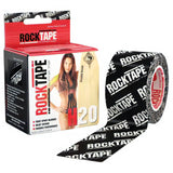 RockTape H2O Kinesiology Tape, 5cm x  5m - Black Logo