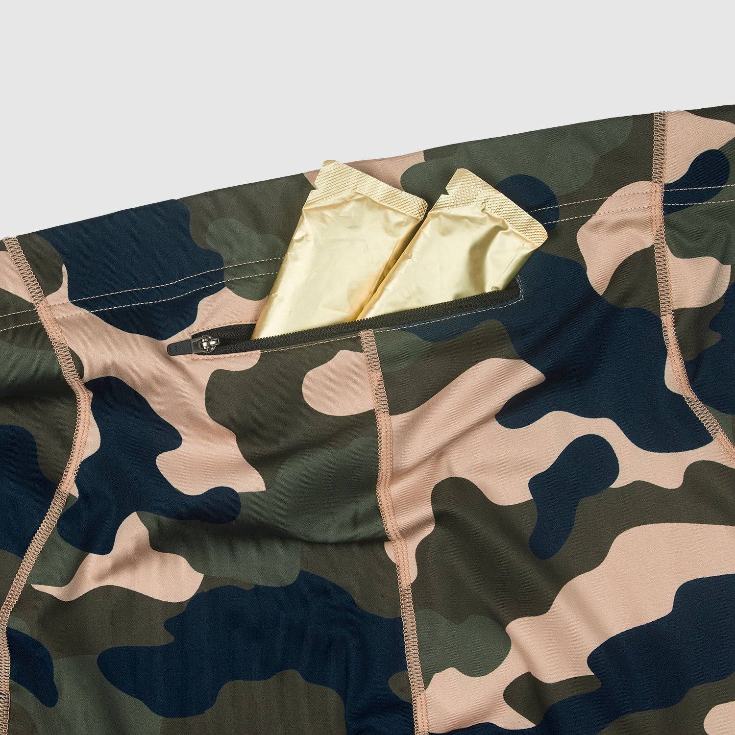 Saysky Combat+ Tights, Woodland Camo