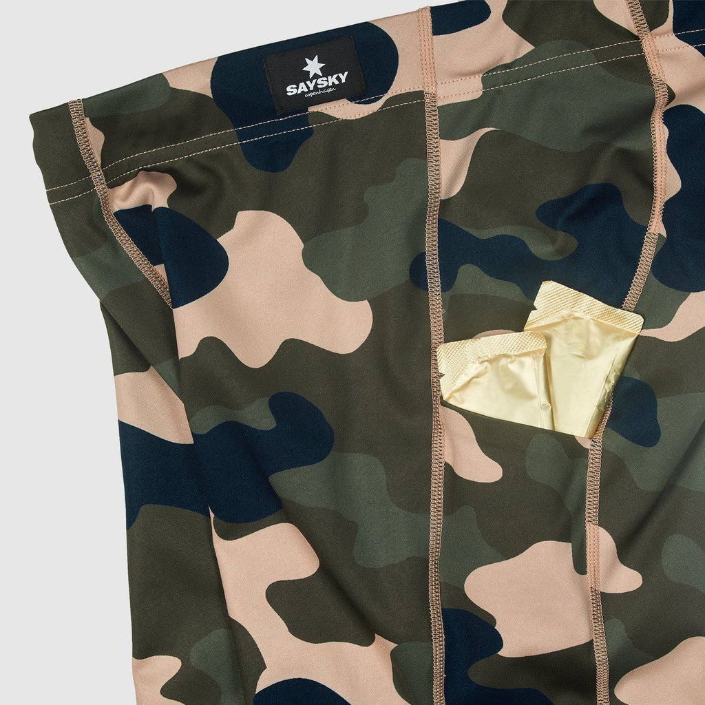 Saysky Combat+ Tights, Woodland Camo