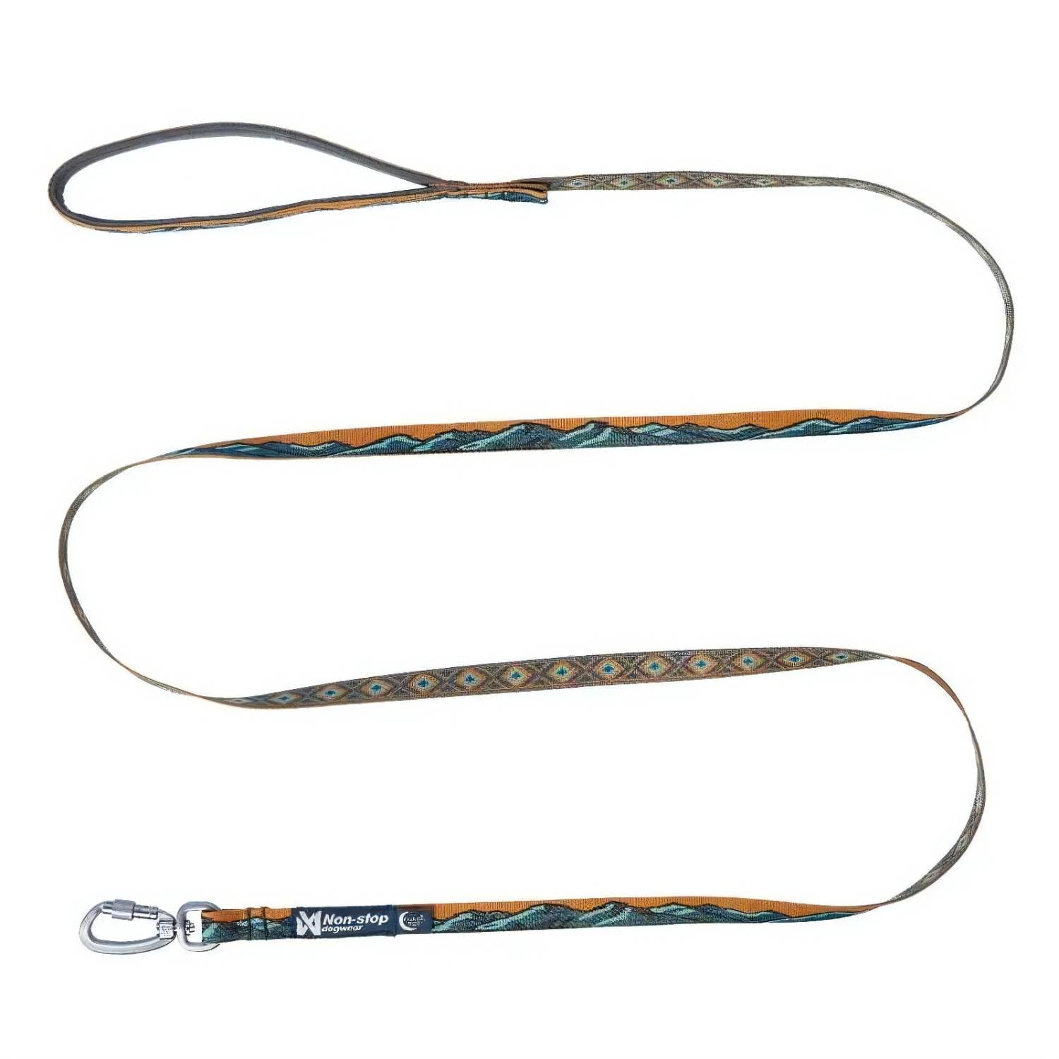 Non-Stop Dogwear Trail Quest Leash Rachel Pohl Edition, Teal/Oak Main image