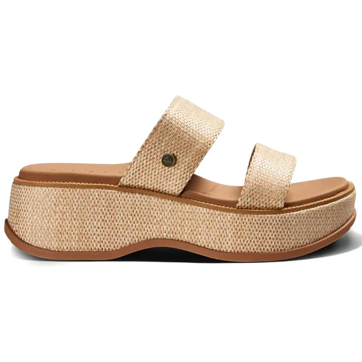 Reef Lofty Lux Hi, Tan Raffia