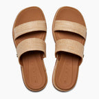 Reef Lofty Lux Hi, Tan Raffia