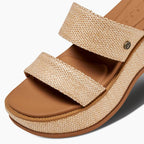 Reef Lofty Lux Hi, Tan Raffia