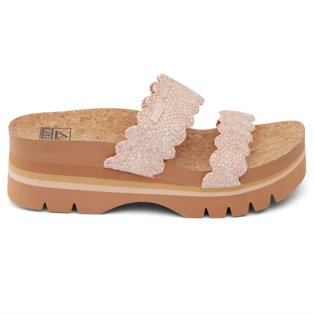 Reef Cushion Vista Higher, Scalloped Rose