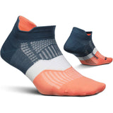 Feetures Elite Max Cushion No-Show Running Socks, Cosmic Sapphire