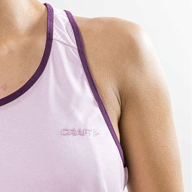 Craft Women's Eaze Singlet, Pink
