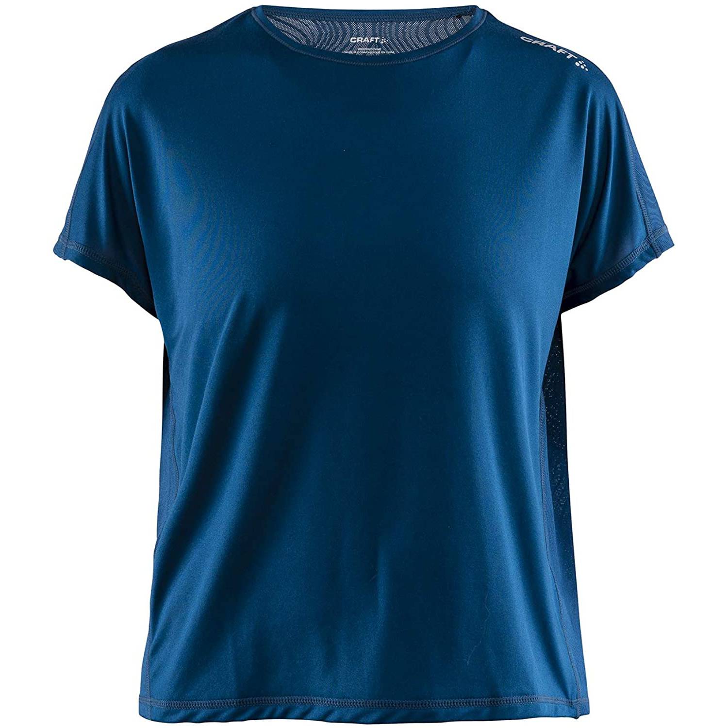 Craft Women's Eaze Ringer T-Shirt, Nox Main image