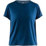 Craft Women's Eaze Ringer T-Shirt, Nox