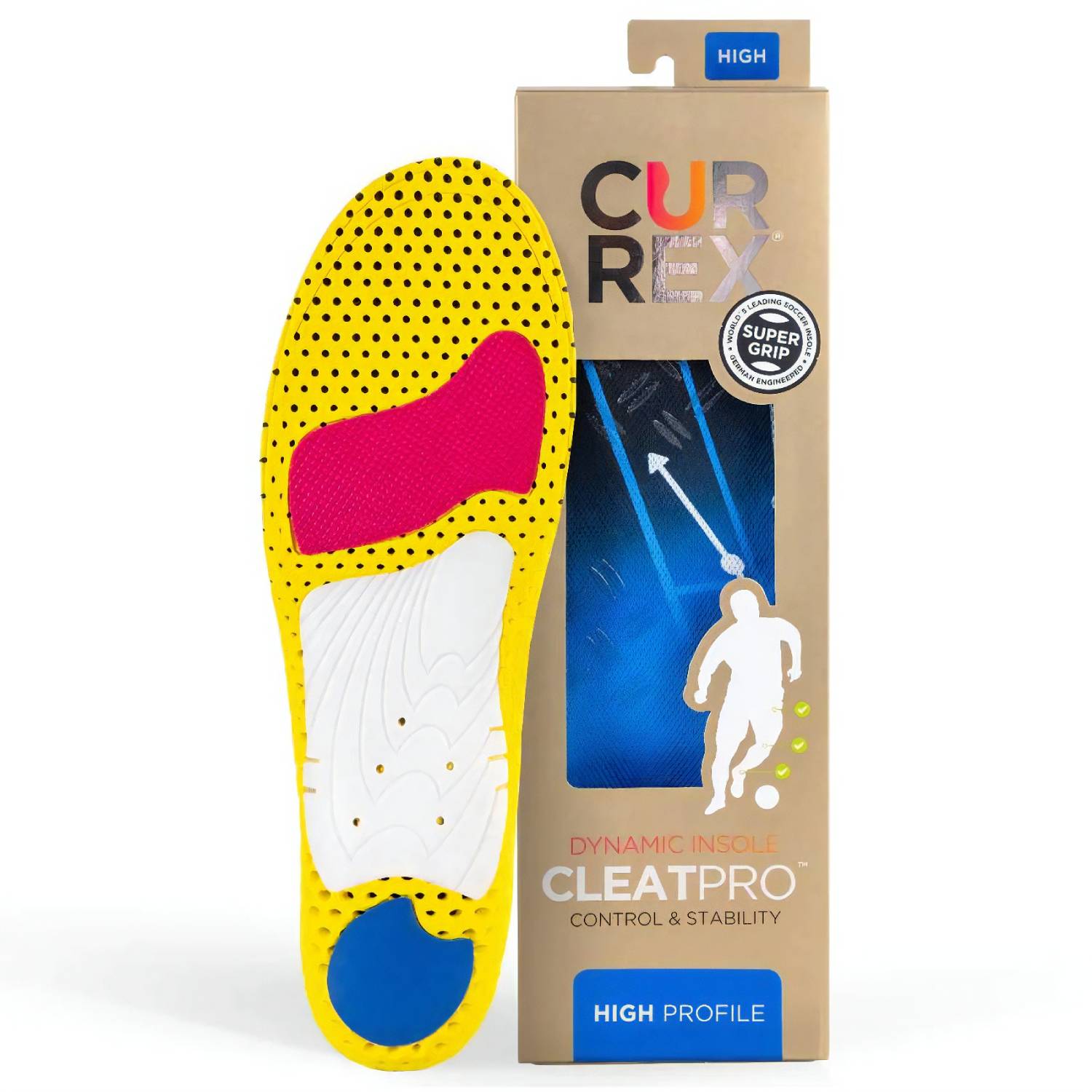 Currex CleatPro | Dynamic Sports Insoles - High Main image