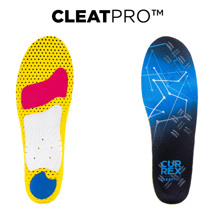 Currex CleatPro | Dynamic Sports Insoles - High