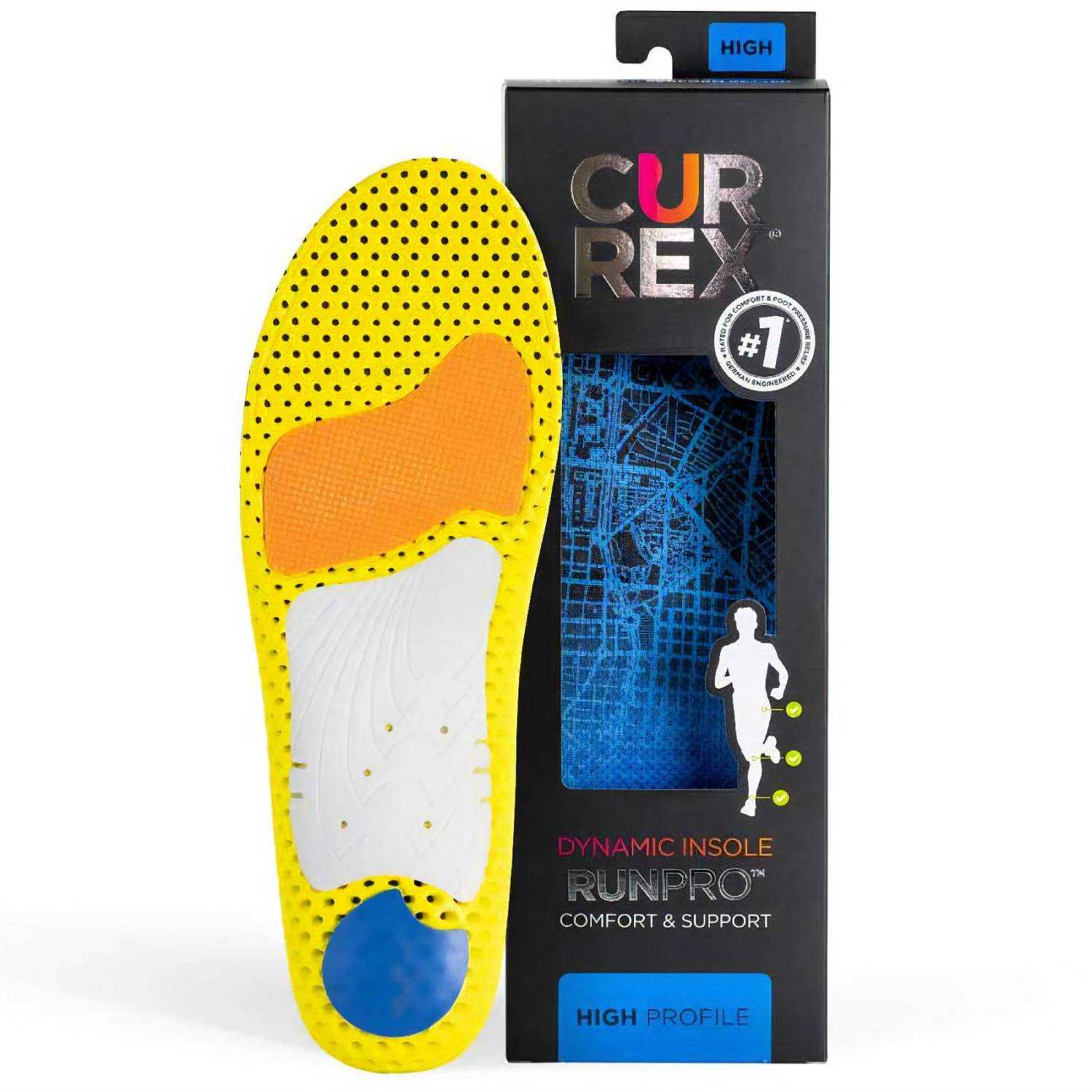 Currex RunPro High Profile Dynamic Insoles